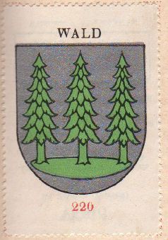 Wappen von/Blason de Wald (Zürich)