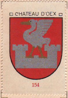 Wappen von/Blason de Château-d’Œx