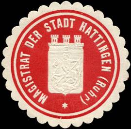 Wappen von Hattingen (Ruhr)/Coat of arms (crest) of Hattingen (Ruhr)