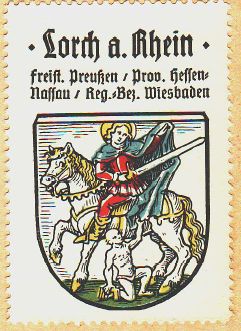 Wappen von Lorch (Rheingau)/Coat of arms (crest) of Lorch (Rheingau)