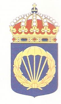 Coat of arms (crest) of the Parachute Jaeger School, Swedish Army