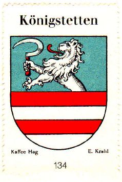Wappen von Königstetten/Coat of arms (crest) of Königstetten