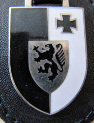 Coat of arms (crest) of the Armoured Battalion 23, German Army