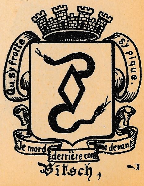 Blason de Bitche/Coat of arms (crest) of {{PAGENAME