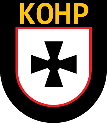 Coat of arms (crest) of the Committe for the Liberation of the Peoples of Russia (KONR - Vlassov Army)