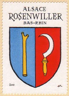 Blason de Rosenwiller (Bas-Rhin)