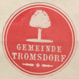 Wappen von Tromsdorf/Arms (crest) of Tromsdorf