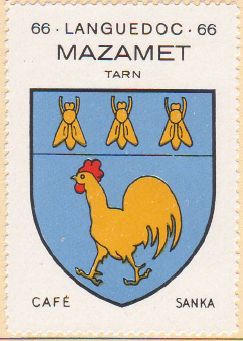 Blason de Mazamet/Coat of arms (crest) of {{PAGENAME