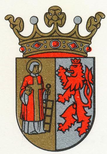 Wapen van Voerendaal/Coat of arms (crest) of Voerendaal