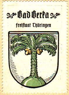 Wappen von Bad Berka/Coat of arms (crest) of Bad Berka