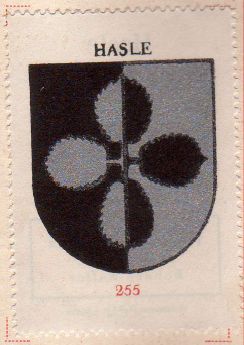 Wappen von/Blason de Hasle bei Burgdorf