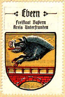 Wappen von Ebern/Coat of arms (crest) of Ebern