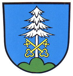 Wappen von Sankt Peter (Hochschwarzwald)/Arms (crest) of Sankt Peter (Hochschwarzwald)