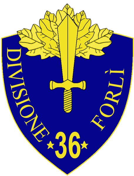 File:36th Infantry Division Forli, Italian Army.png