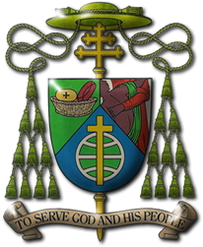 Arms (crest) of Anthony John Valentine Obinna
