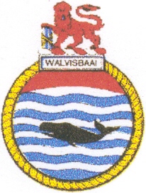 Coat of arms (crest) of the SAS Walvisbaai, South African Navy