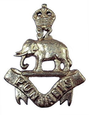 Coat of arms (crest) of the 92nd Punjabis, Indian Army