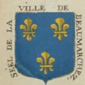 Blason de Beaumarchés/Coat of arms (crest) of {{PAGENAME