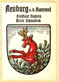 Wappen von Neuburg an der Kammel/Coat of arms (crest) of Neuburg an der Kammel