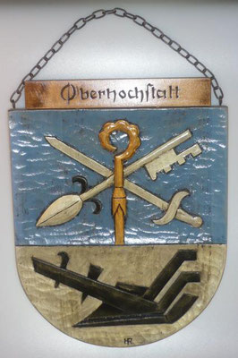 Wappen von Oberhochstadt (Weissenburg)/Coat of arms (crest) of Oberhochstadt (Weissenburg)