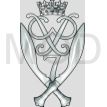 Coat of arms (crest) of the 7th Duke of Edinburgh's Own Gurkha Rifles, British Army