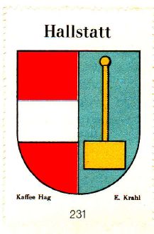 Wappen von Hallstatt/Coat of arms (crest) of Hallstatt