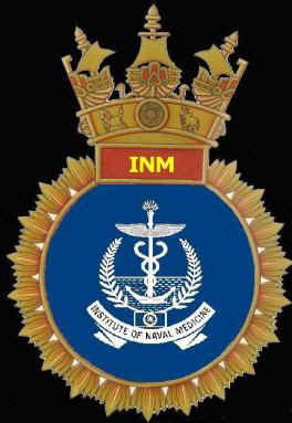 Coat of arms (crest) of the Institute of Naval Medicine, Indian Navy
