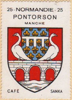 Blason de Pontorson