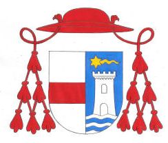 Arms (crest) of Gaetano Maria Giuseppe Benedetto Placido Vincenzo Trigona e Parisi