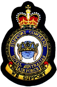 Coat of arms (crest) of the Support Command, Royal Australian Air Force