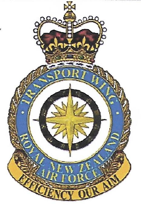 Coat of arms (crest) of the Transport Wing, RNZAF