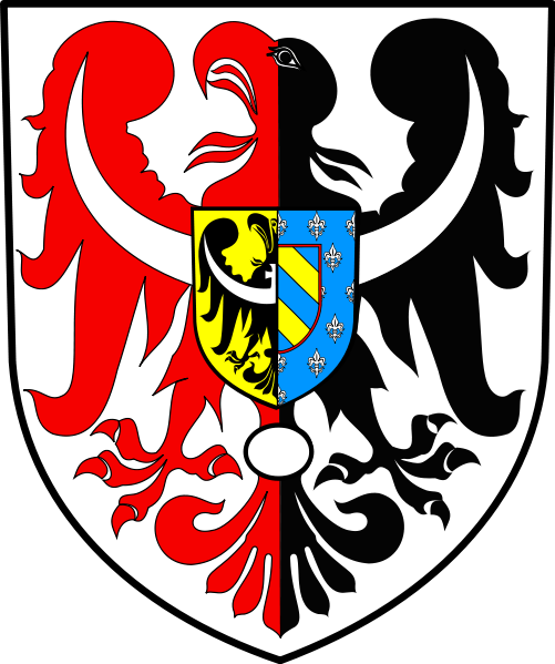 Arms of Kamienna Góra (county)