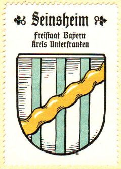 Wappen von Seinsheim/Coat of arms (crest) of Seinsheim