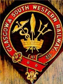 Coat of arms (crest) of Glasgow and South Western Railway