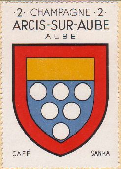 Blason de Arcis-sur-Aube