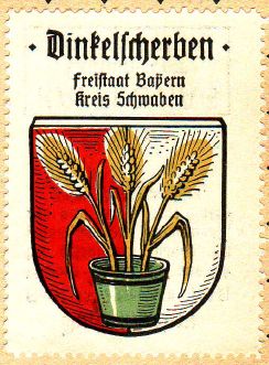 Wappen von Dinkelscherben/Coat of arms (crest) of Dinkelscherben