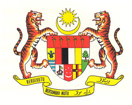 National Arms of Malaysia - Coat of arms (crest) of National Arms of ...