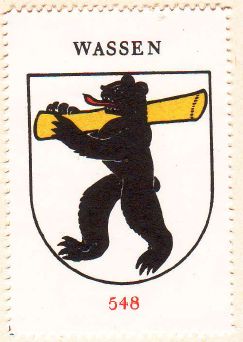 Wappen von/Blason de Wassen
