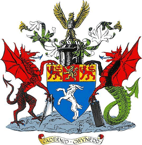Arms (crest) of Gwynedd