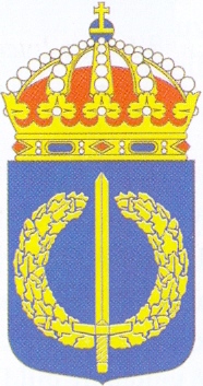 Coat of arms (crest) of the Defence Academy, Sweden