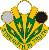 Coat of arms (crest) of 16th Psychological Operations Battalion, US Army