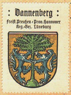 Wappen von Dannenberg (Elbe)/Coat of arms (crest) of Dannenberg (Elbe)