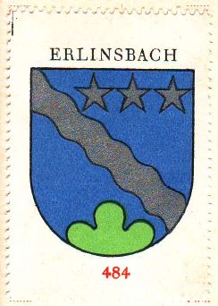 Wappen von/Blason de Erlinsbach (Aargau)