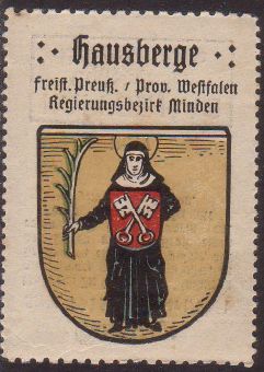 Wappen von Hausberge (Porta Westfalica)/Coat of arms (crest) of Hausberge (Porta Westfalica)