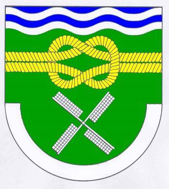 Wappen von Neuendorf-Sachsenbande/Arms (crest) of Neuendorf-Sachsenbande