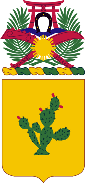 Arms of 12th Cavalry Regiment, US Army