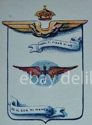 Coat of arms (crest) of the Aviation School of Reconnaissance, Regia Aeronautica