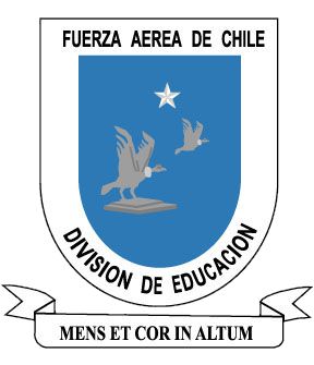 Coat of arms (crest) of the Education Division of the Air Force of Chile