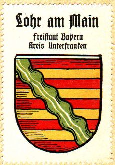 Wappen von Lohr am Main/Coat of arms (crest) of Lohr am Main