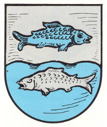 Wappen von Fischbach bei Dahn/Arms (crest) of Fischbach bei Dahn